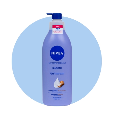 Bodylotion Nivea Body milk smooth 72h